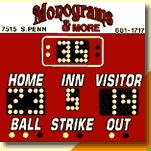 Monograms & More sponsored board