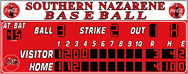 Southern Nazarene Univ. Scoreboard